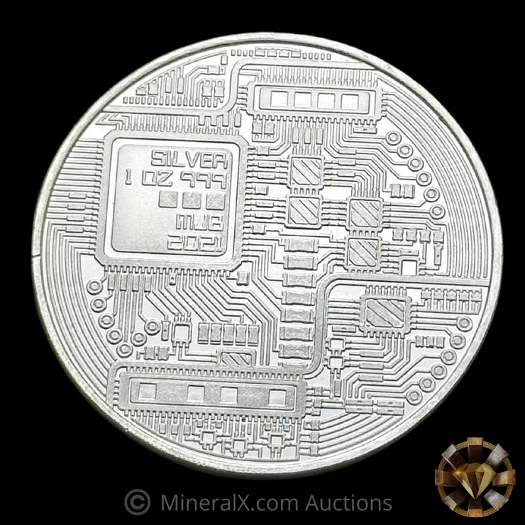 100x 1oz 2021 Dogecoin Gem BU Collectible Silver Coins (x5 20oz Rolls/100oz Total)