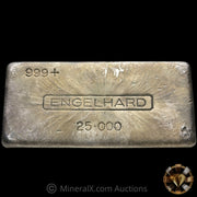 25oz Engelhard 7th Series Absent Serial Vintage Silver Bar