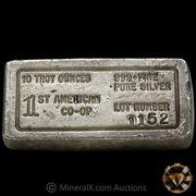 10.22oz 1st American CO-OP Vintage Silver Bar