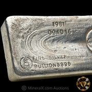 Kilo 1981 Harrington Metallurgists Vintage Silver Bar