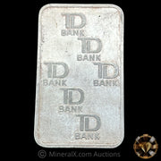 5oz Johnson Matthey JM TD Bank Vintage Silver Bar