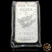 5oz US Assay Office Strategic Stockpile Vintage Silver Bar