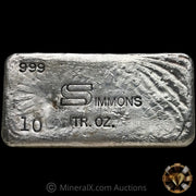 10oz Simmons Vintage Silver Bar