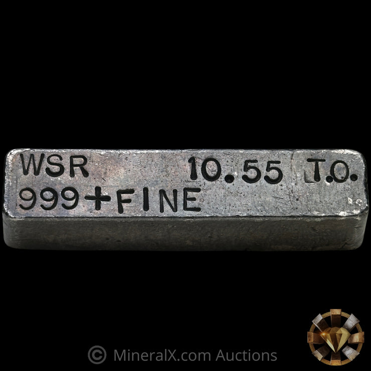 10.55oz WSR Western States Refining Early Variety Vintage Silver Bar