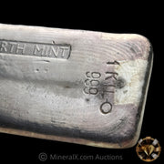 Kilo The Perth Mint Australia 2nd Series Vintage Silver Bar