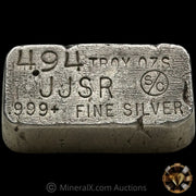 4.94oz JJSR Vintage Silver Bar