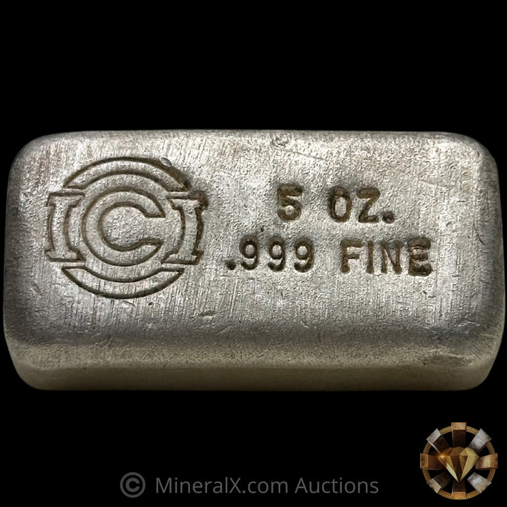 5oz ICI Vintage Silver Bar