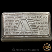 10oz AMARK Vintage Stacker Silver Bar With Unique "777" Assay Lot