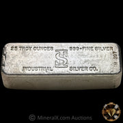 25oz Industrial Silver Co IS Vintage Silver Bar