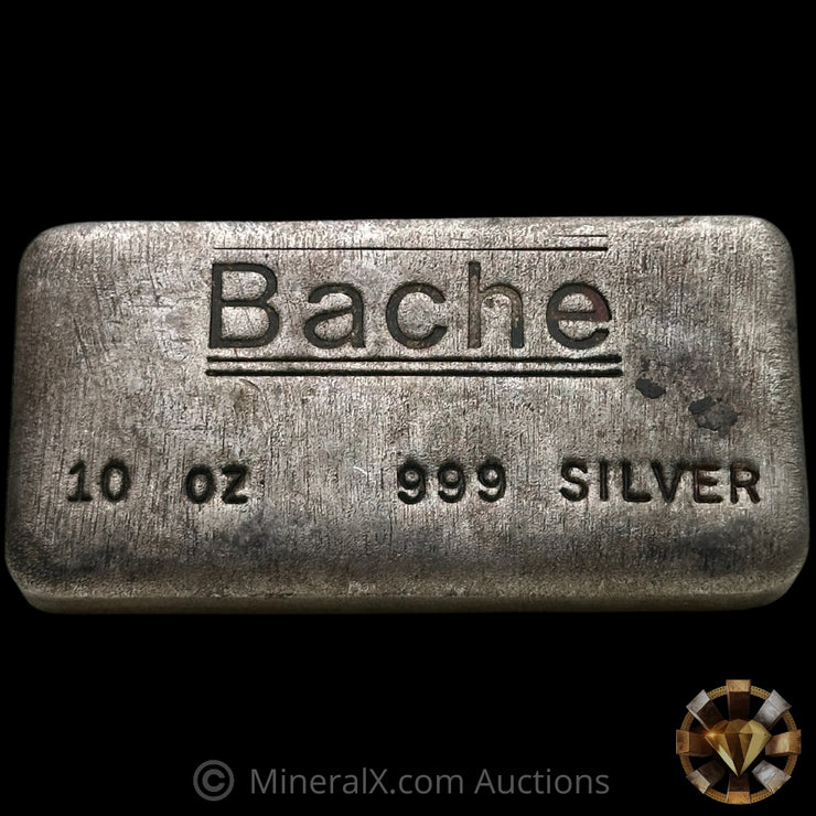 10oz Bache Vintage Silver Bar