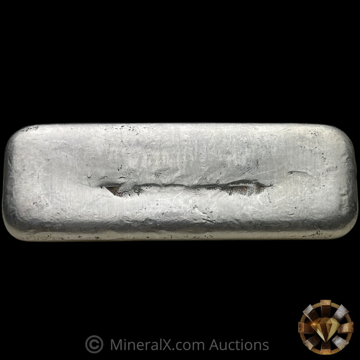 10oz GA Golden Analytical Large Hallmark Vintage Silver Bar