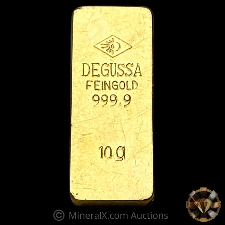 10g Degussa Vintage Gold Bar