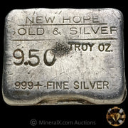 9.50oz New Hope Gold & Silver Vintage Silver Bar