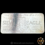 1oz 1971 Foster Silver Eagle Vintage Silver Art Bar