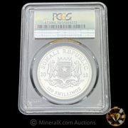 1oz 2018 Somalia Elephants Silver Coin PCGS MS70