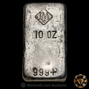 10oz Johnson Matthey JM Vintage Silver Bar