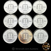 x9 1oz 1982 CMX Seattle Vintage Silver Coins