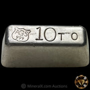 10oz AGS American Gold & Silver Vintage Silver Bar