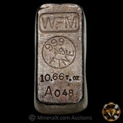 10.66oz WPM Vintage Silver Bar