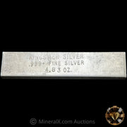 4.83oz Kingsmen Silver Vintage Extruded Silver Bar