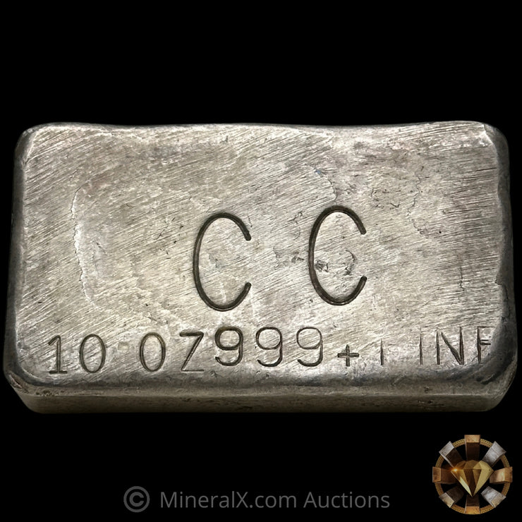 10oz CC Vintage Silver Bar