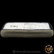 9.99oz 1971 Eutectic Metals Co Inc Double Hallmark Vintage Silver Bar