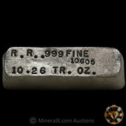 10.26oz R R Vintage Silver Bar
