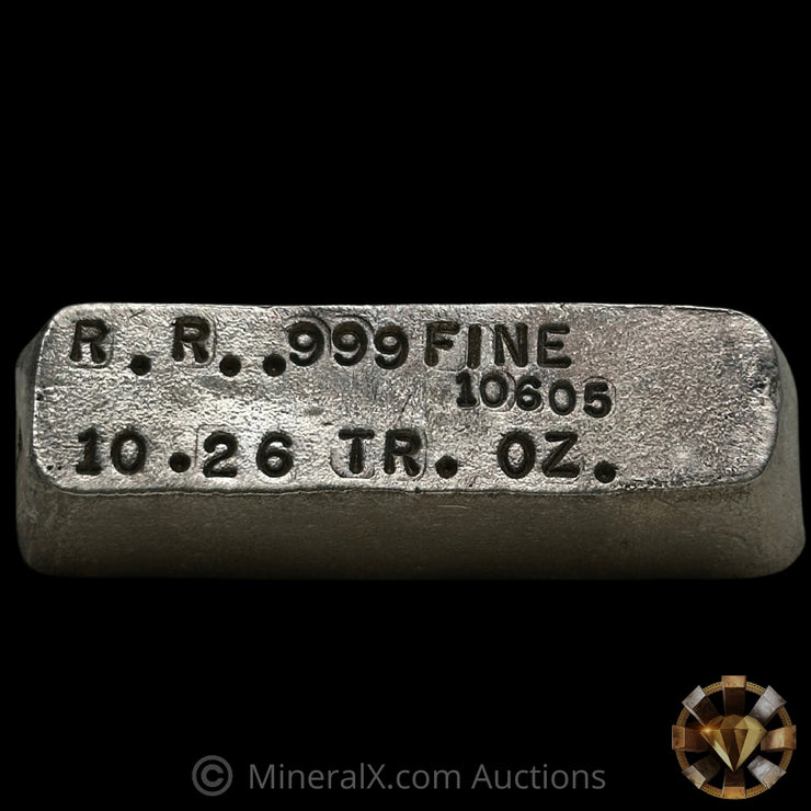10.26oz R R Vintage Silver Bar
