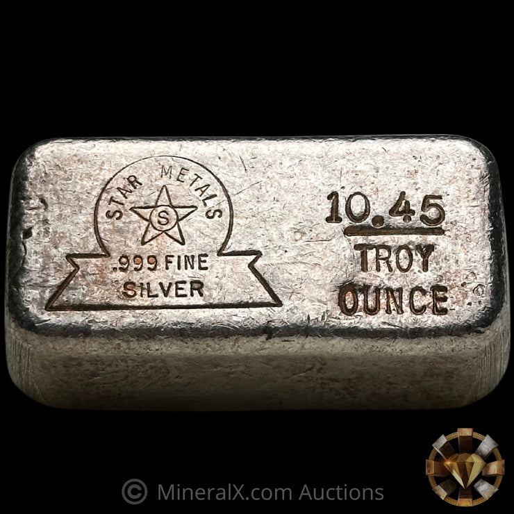 10.45oz Star Metals Vintage Silver Bar