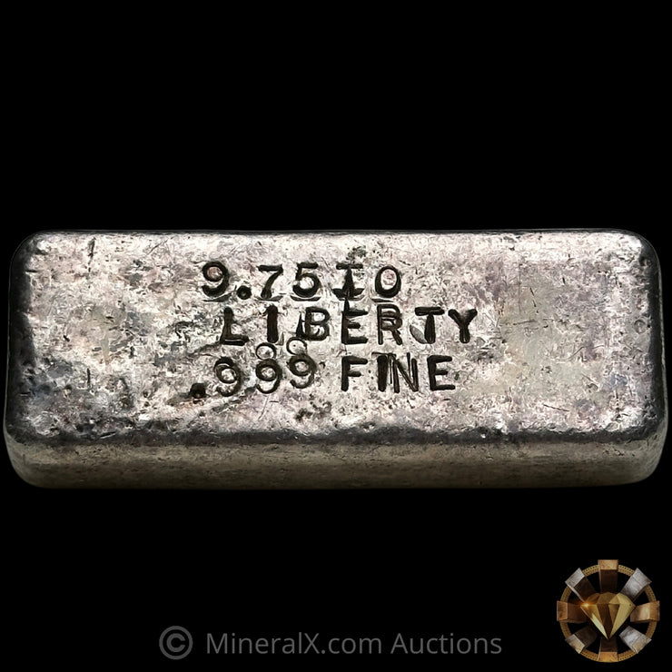 9.75oz Liberty Vintage Silver Bar