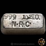 10.2oz NRC Vintage Silver Bar
