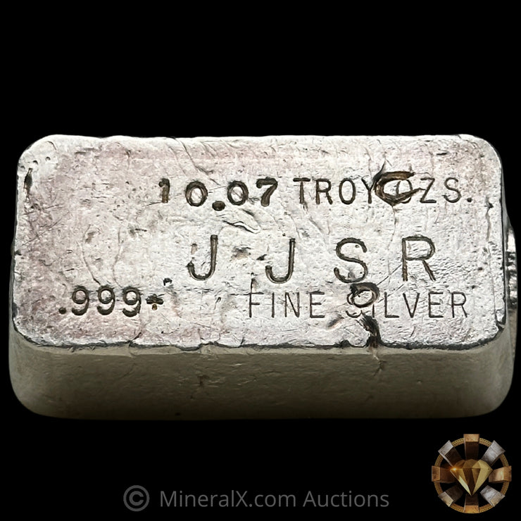 10.07oz JJSR Vintage Silver Bar