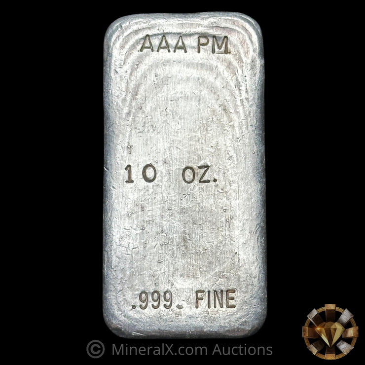 10oz AAA PM Vintage Silver Bar