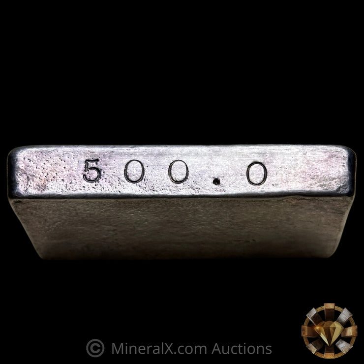 500g (1/2 Kilo) ABC Australian Bullion Company Vintage Silver Bar