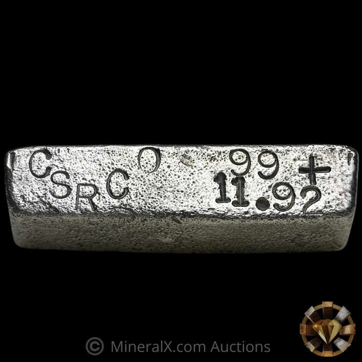 11.92oz CSRCO Vintage Silver Bar