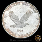 2.5oz 1969 W H Foster / Hercaimy Eagles Nest Vintage Silver Coin