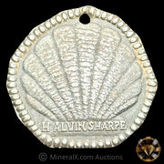 2.4g H Alvin Sharpe Studio Vintage Silver Art Bar / Pendant