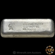 10oz GA Golden Analytical Vintage Silver Bar