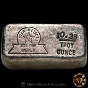 10.38oz Star Metals Vintage Silver Bar