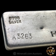 1.0020kg (Kilo) SRM Stanley Robert Mitchell Refiners Australia 2nd Series Vintage Silver Bar