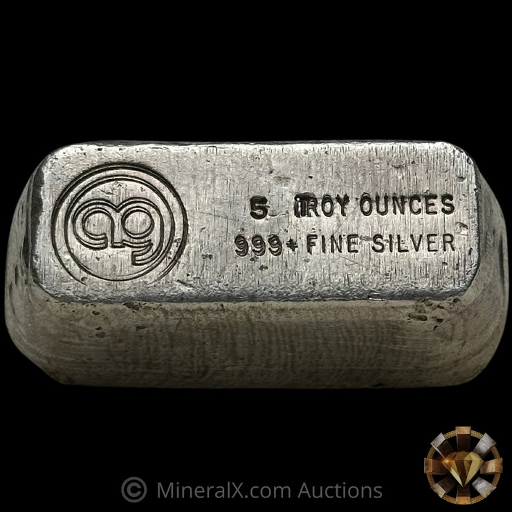 5oz AG Great American Vintage Silver Bar