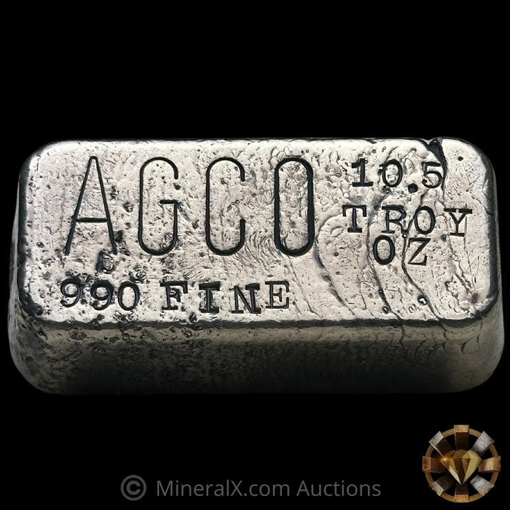 10.5oz AGCO Vintage Silver Bar