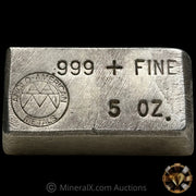 5oz Angelo American Metals Vintage Silver Bar