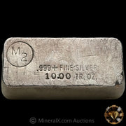 10oz M2 Vintage Silver Bar