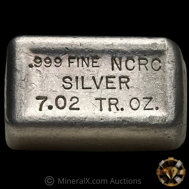 7.02oz NCRC Vintage Silver Bar