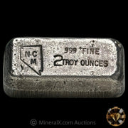 2oz NCM Nevada Coin Mart Vintage Silver Bar