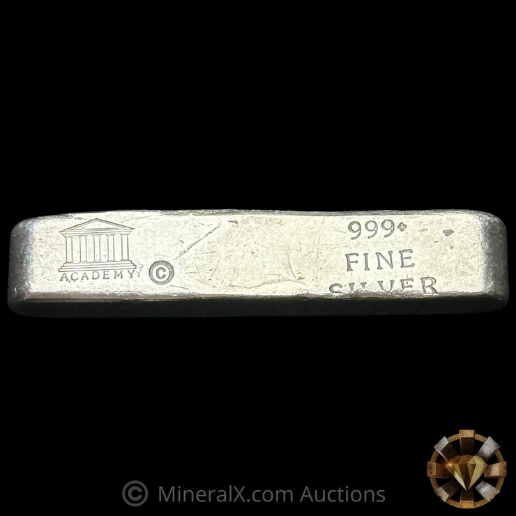 5.05oz Academy Vintage Silver Bar