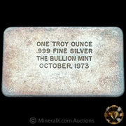 1oz 1973 The Bullion Mint Vintage Silver Bar