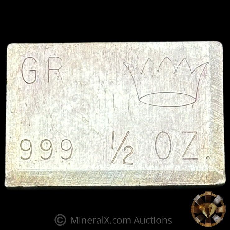 1/2oz Crown Mint GR Vintage Silver Bar