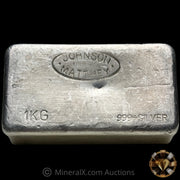 Kilo Johnson Matthey JM Australia Vintage Silver Bar